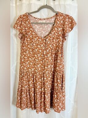 Aéropostale Floral Babydoll Mini Dress | XS 🌸